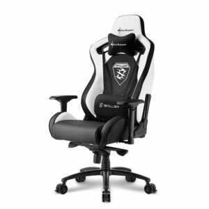 Silla gaming sharkoon skiller sgs4 negro blanco 160g