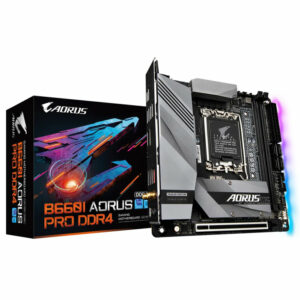 Placa base gigabyte b660i aorus pro 1700 mitx 2xddr4