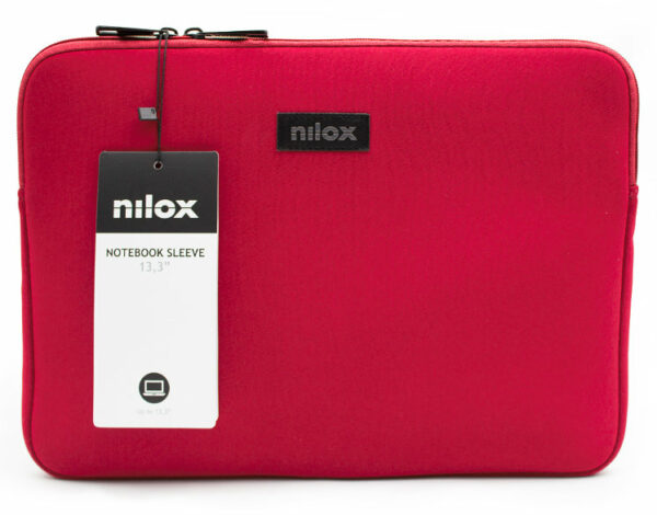 Funda nilox para portatil 13.3pulgadas rojo