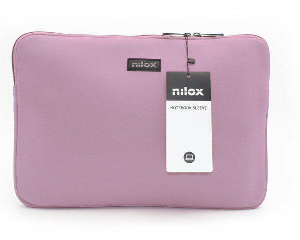 Funda nilox para portatil 15.6pulgadas rosa