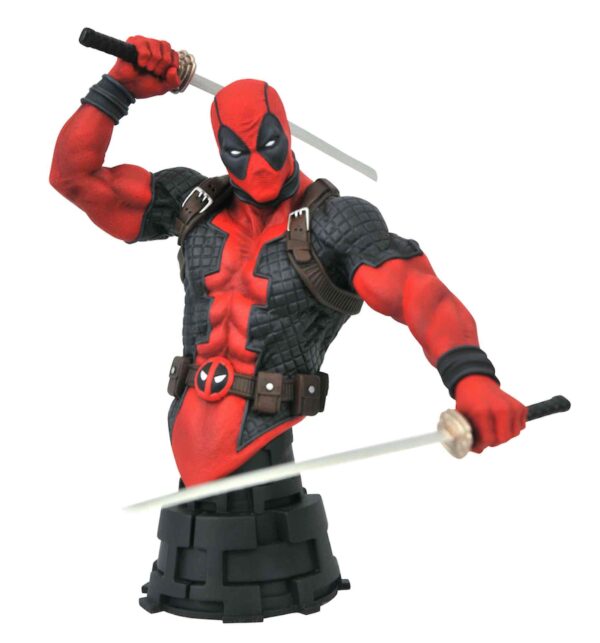 Figura diamond collection marvel deadpool busto 1 - 7 escala