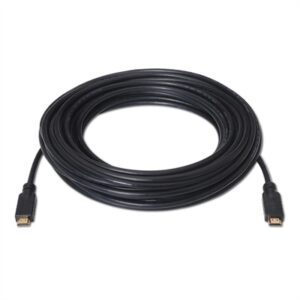 Cable hdmi nanocable hec con repetidor 30m - macho - macho - negro