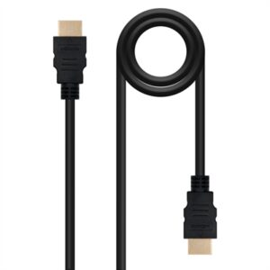 Cable hdmi 1.3 nanocable 1m - macho - macho - negro