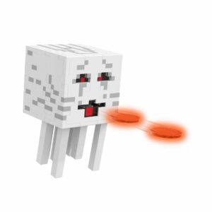 Figura mattel minecraft ghast con bola de fuego