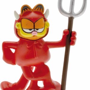 Figura plastoy series tv garfield garfield demonio pvc