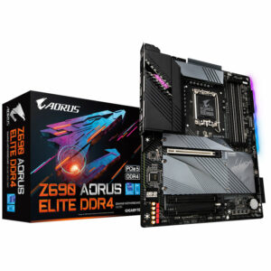 Placa base gigabyte z690 aorus elite 1700 atx 4 x ddr4