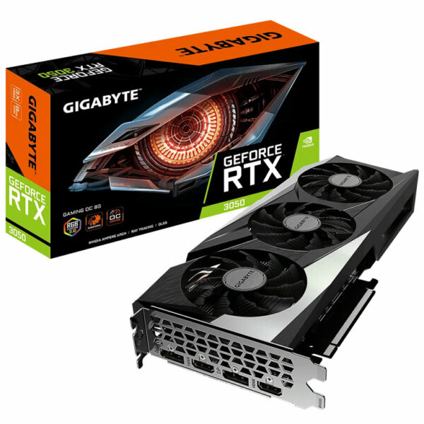 Tarjeta grafica gigabyte rtx 3050 gaming oc 8gb
