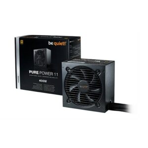 Fuente de alimentacion atx 400w be quiet! pure power 11 bn292 semimodular - 80+ gold - cables mallados negros