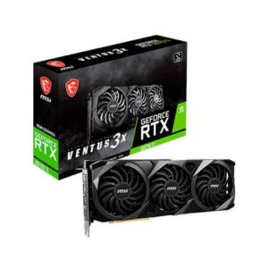 Tarjeta grafica msi rtx 3070ti ventus 3x oc 8gb gddr6x 3 x dp - hdmi - 2 x 8p