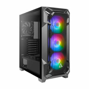 Caja ordenador gaming antec df600 flux atx 2 x usb 3.0 sin fuente rgb
