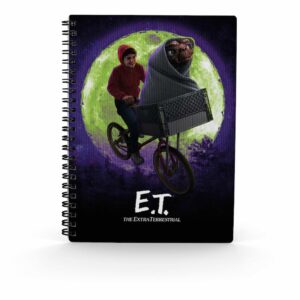 Libreta efecto 3d bici elliot e.t.