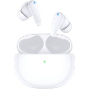 Auriculares inalambricos tcl moveaudio s180 bluetooth white + estuche de carga