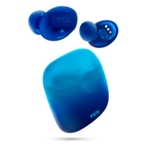 Auriculares inalambricos tcl socl500tws bluetooth ocean blue + estuche de carga