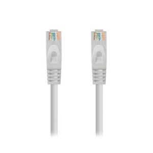 Cable red nanocable rj45 cat.6 lszh 0.5m - awg24 - gris