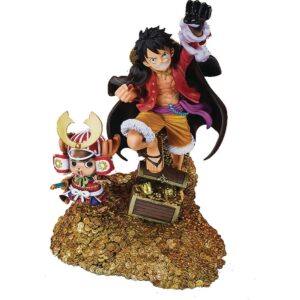 Figura tamashii nations figuarts zero daikaizoku hyakkei one piece monkey d luffy