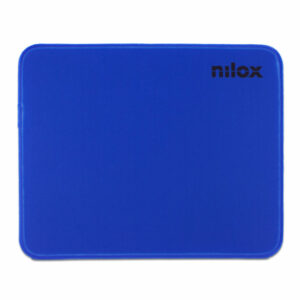 Alfombrilla raton nilox nxmp002 antideslizante (260x210x3) azul