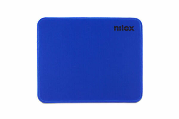 Alfombrilla raton nilox nxmp002 antideslizante (260x210x3) azul