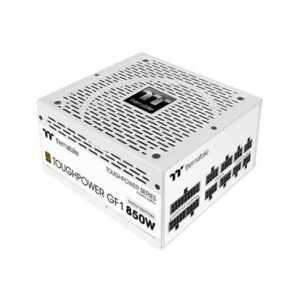 Fuente de alimentacion atx 850w thermaltake toughpower gf1 blanco - 80+ gold - full modular - ventilador 140mm