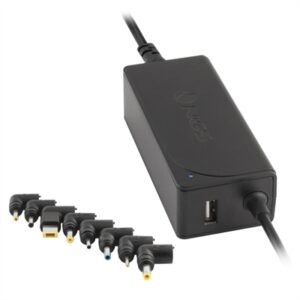 Cargador portatil w - 45w - 8 conectores - 45w - 19 - 20v