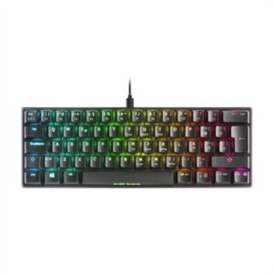 Teclado mars gaming mkmini rgb sq red mecanico frances