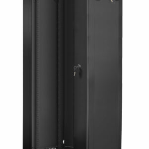 Armario rack lanberg 27u 600 x 450 19pulgadas carga maxima 60kg negro