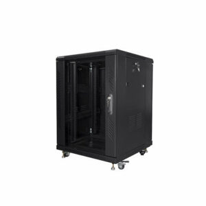 Armario rack lanberg 15u 600 x 600 auto ensamblado 19pulgadas carga maxima 800kg negro
