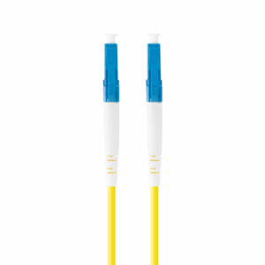 Latiguillo fibra optica lc - upc lanberg 10m mono simplex g657a1 lszh amarillo