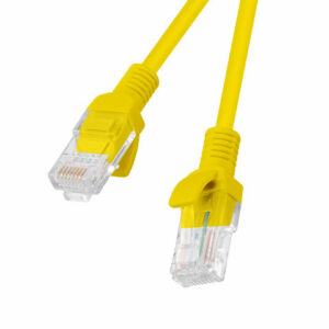 Latiguillo rj45 lanberg cat.6 utp 10m fluke passed amarillo