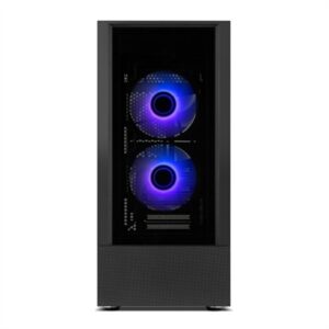 Caja ordenador gaming nox hummer nemesis atx 2 x usb 3.0 2 x usb 2.0 negra argb