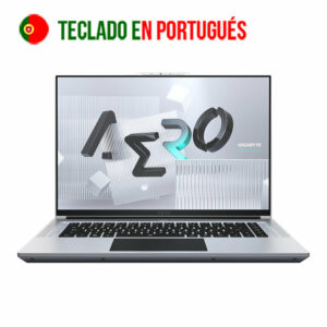 Portatil gigabyte aero 16 xe5 - 73pt938hp i7 - 12700h - 3070ti - 16gb - ssd 2tb - 16pulgadas - w11p - teclado portugues