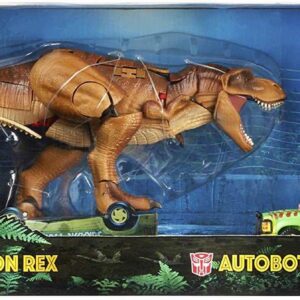 Figuras hasbro tyrannocon rex + autobot jp93 pack 2 transformers collaborative