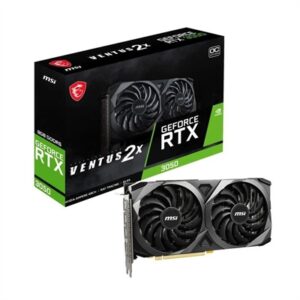 Tarjeta grafica msi rtx 3050 ventus 2x 8gb oc gddr6 - 3 x dp - hdmi - pci express