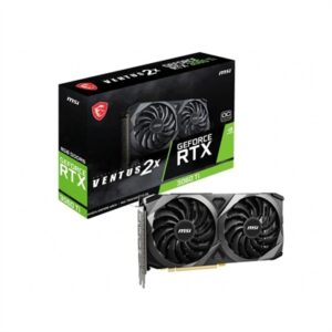 Tarjeta grafica msi nvidia rtx 3060 ti ventus 2x 8gb ocv1 gddr6 lhr - 3 x dp - hdmi - pci express 4.0