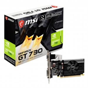 Tarjeta grafica msi nvidia gt 730 2gb ddr3 - hdmi - d - sub - dvi - d - pci express 2.0