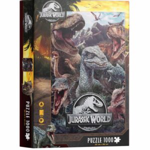 Puzle 1000 poster compo varios jurassic world