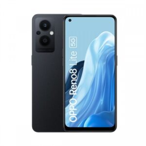 Telefono movil smartphone oppo reno 8 lite 5g black 6.43pulgadas fhd+ - 128gb rom - 8gb ram - 64 + 2 + 2 mpx - 16mpx - 4500mah - dual sim - huella
