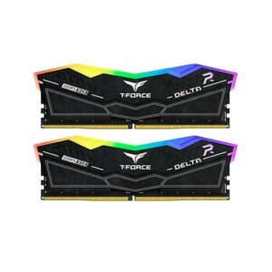 Memoria ddr5 32gb 2 x 16gb teamgroup delta - 6400mhz - pc5 51200 - black rgb - cl40 - 1.35v