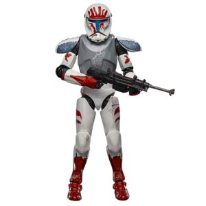 Figura hasbro rc - 1207 republic commando star wars gaming greats black series
