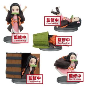 Figura banpresto demon slayer kimetsu no yaiba world collectable nezuko kamado collection unidad aleatoria