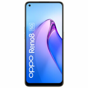 Telefono movil smartphone oppo reno 8 5g gold 6.4pulgadas - 256gb rom - 8gb ram - 50 + 8 + 2 mpx - 32 mpx - 4500 mah - dual sim