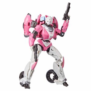 Figura hasbro arcee transformers bumblebee studio series 85 deluxe