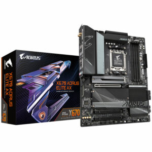 Placa base gigabyte x670 aorus elite ax am5 atx 4xddr5