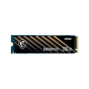 Disco duro interno solido ssd msi spatium m390 250gb m.2 nvme pcie