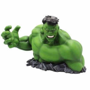 Hucha busto pvc deluxe 20 cm marvel mega bank hulk