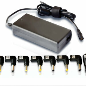 Cargador portatil automatico universal leotec 90w negro