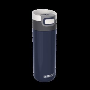 Botella termo kambukka etna grip 500ml denim blue - acero inoxidable - antigoteo - antiderrame