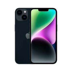 Telefono movil smartphone apple iphone 14 128gb negro sin cargador - sin auriculares - a15 bionic - 12mpx - 6.1pulgadas xdr - 5g