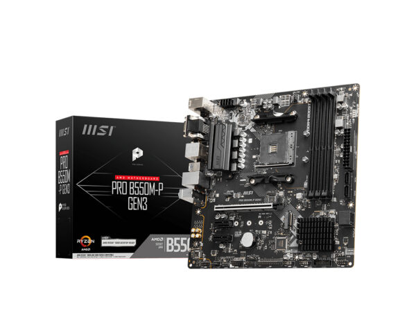 Placa base msi am4 pro b550m - p gen 3