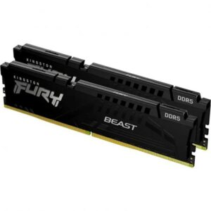 Memoria ddr5 32gb 2x16gb kingston - 6000 mhz - pc5 - 48000 - fury beast - cl36 - 1.25v