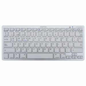 Teclado approx appmx300bts wireless inalambrico plata